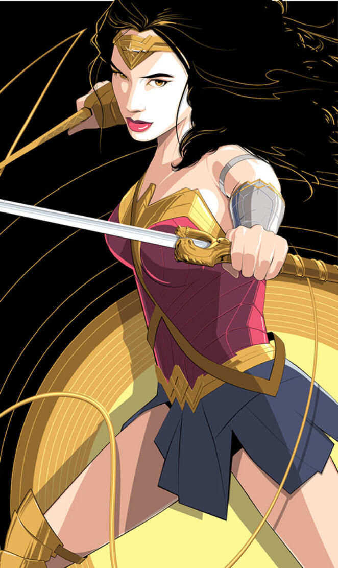 Wonder Woman art