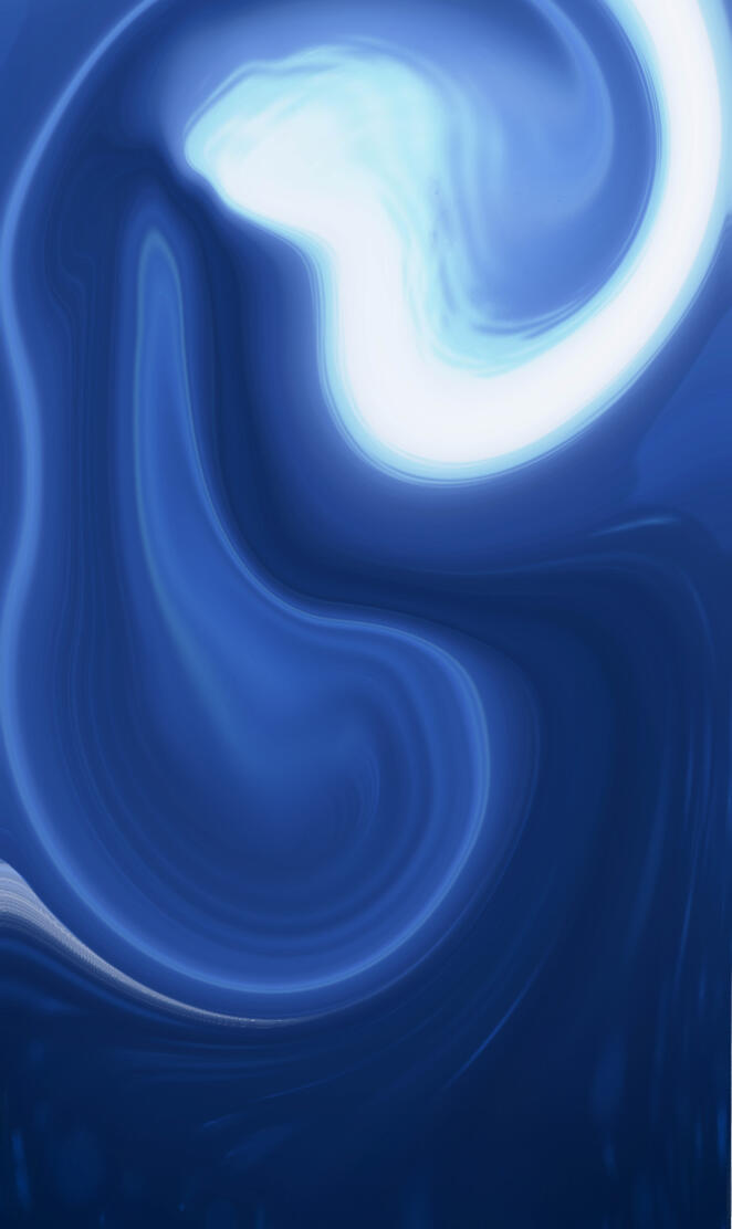 melted blue gradient