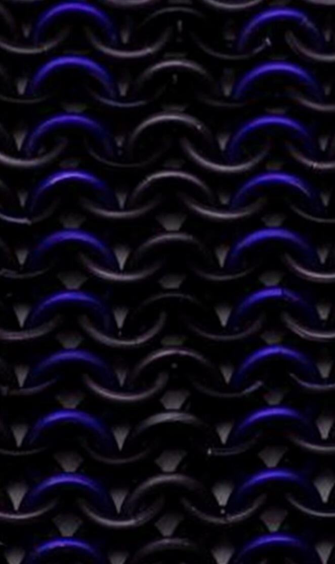 Chain Mail Black Blu