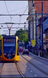 Caf Tram Budapest