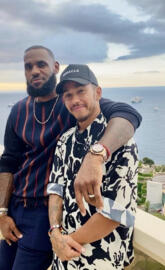 Hamilton and Lebron