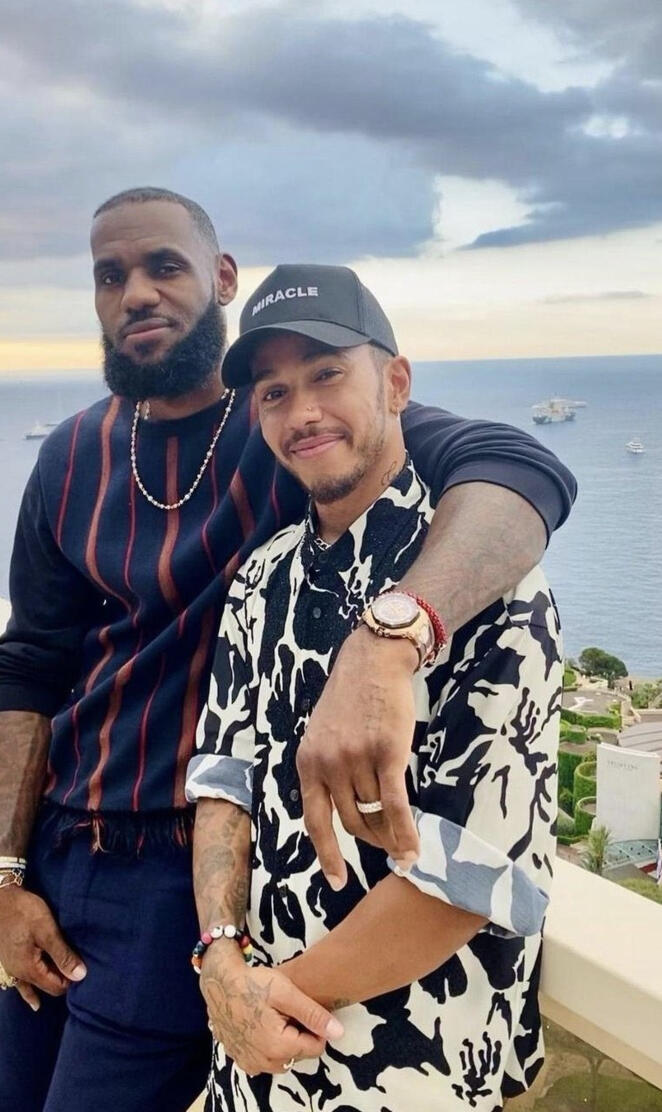 Hamilton and Lebron