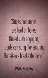 Silence Breaks Heart