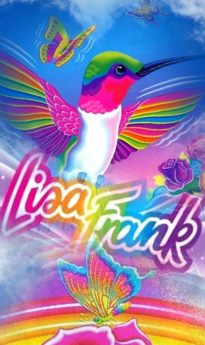 Lisa Frank Hummingbird