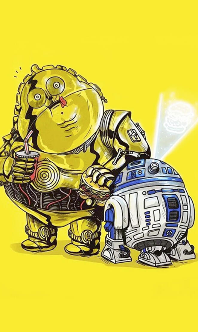 C3PO and R2D2
