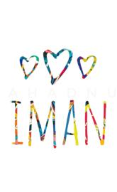 Iman - Name Art