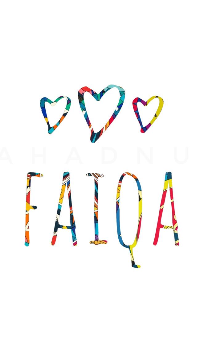 Faiqa - Name Art