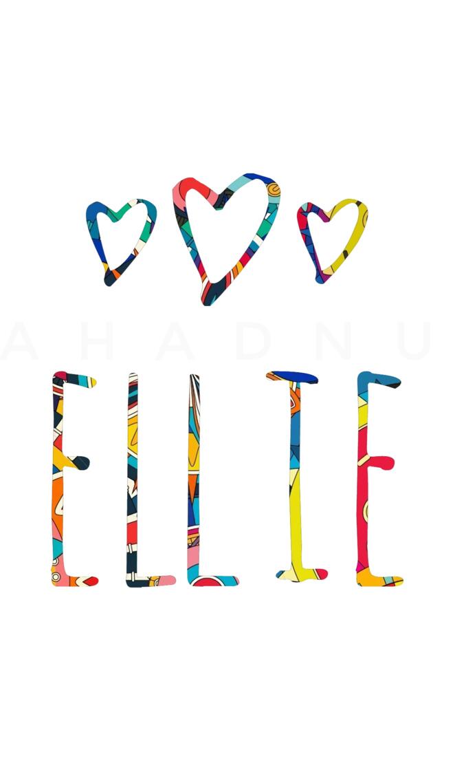 Ellie - Name Art