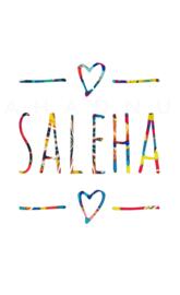 Saleha - Name Art