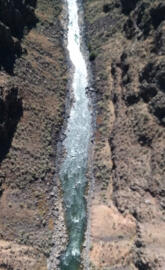 Canyon river Taos