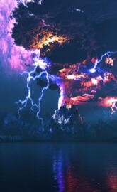 Lightning Eruption