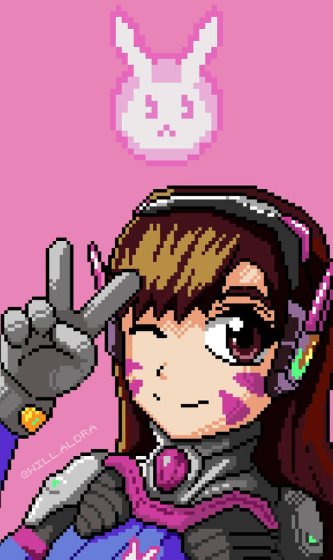 Dva Overwatch Fanart