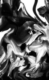 Black and white mist