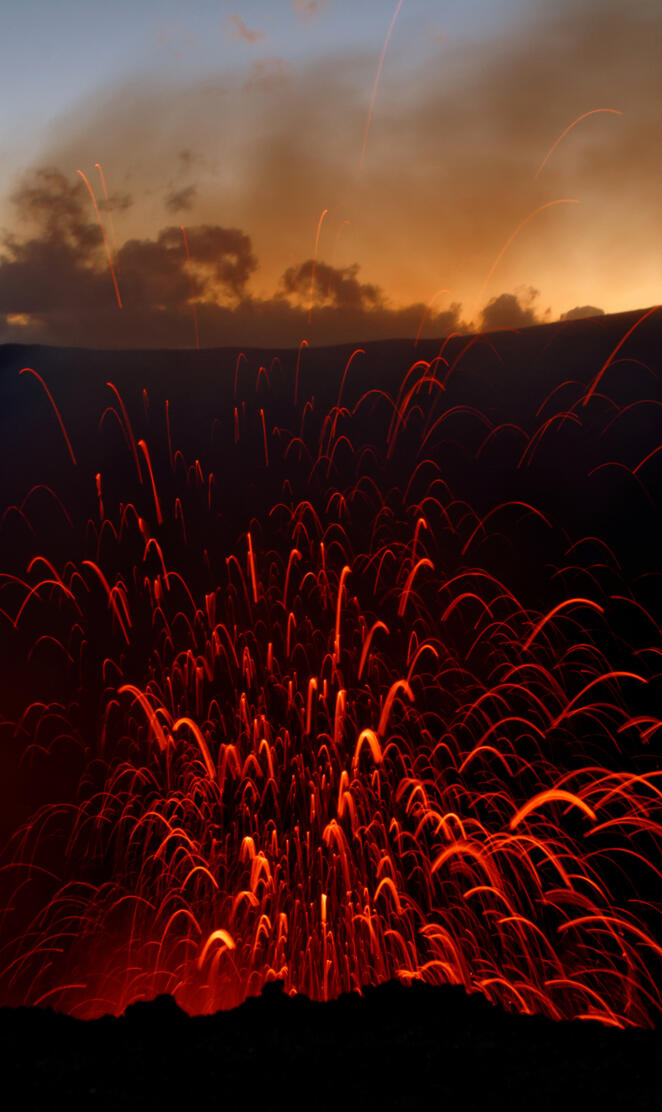 Eruption Sunset