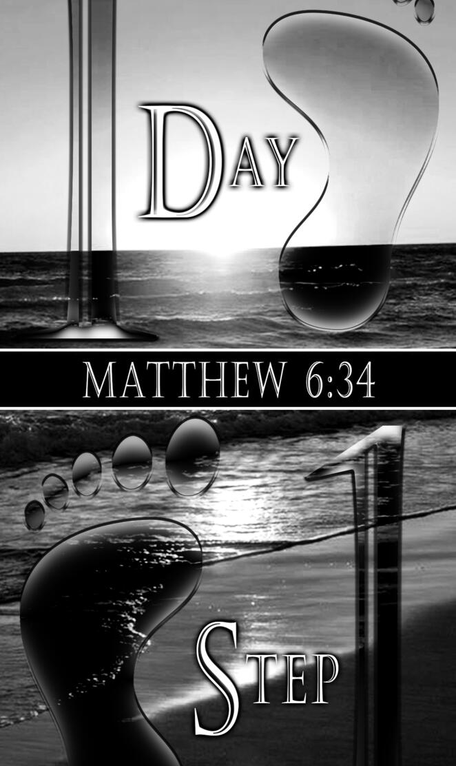 One Day One Step B&W