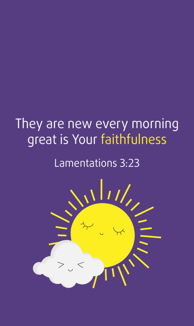 Lamentations 3:23
