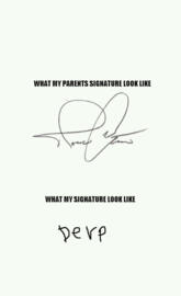 Signature joke