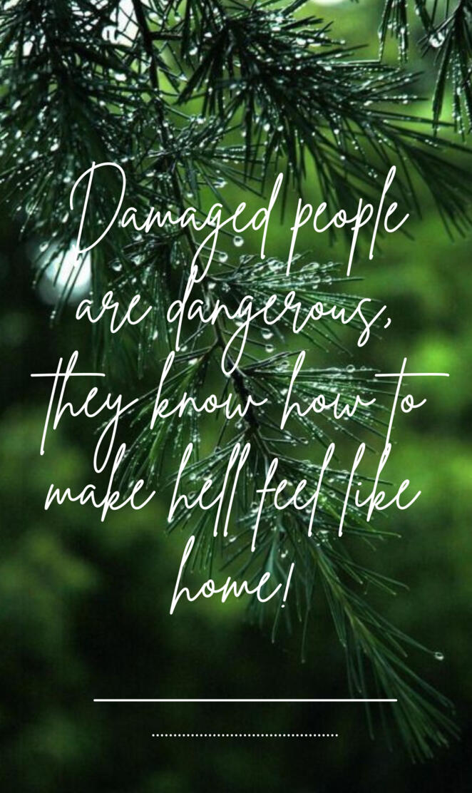 Damaged people