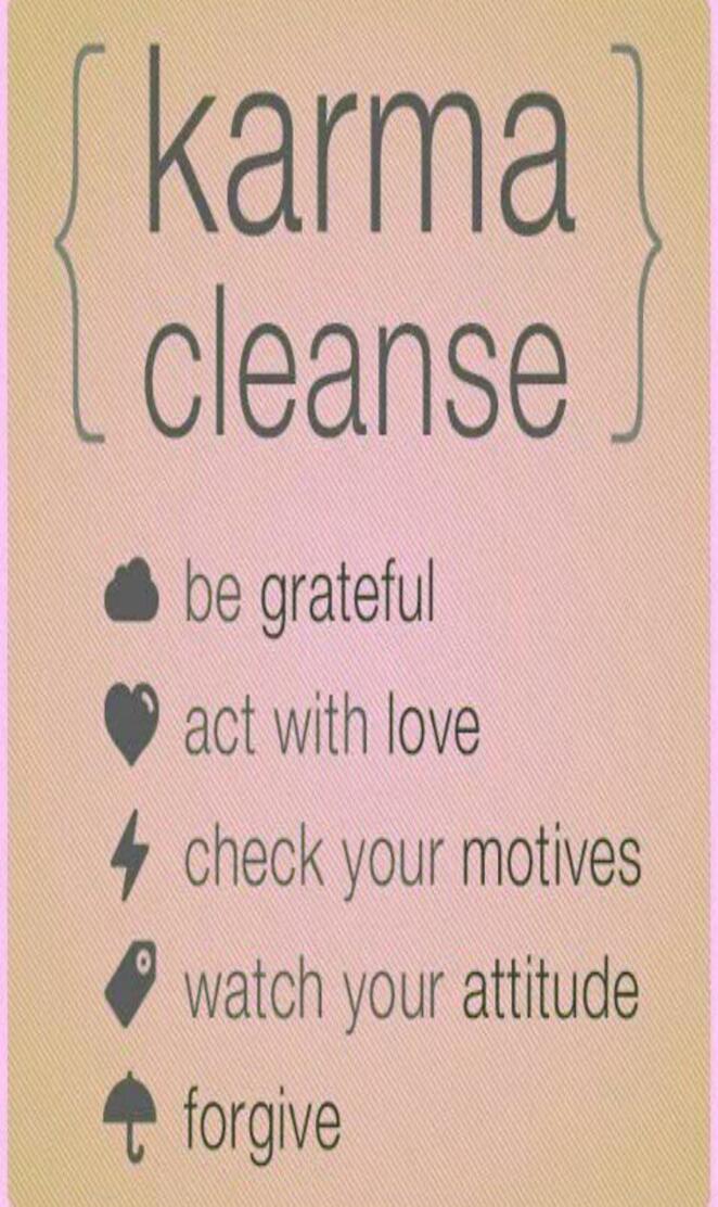 Karma Cleanse