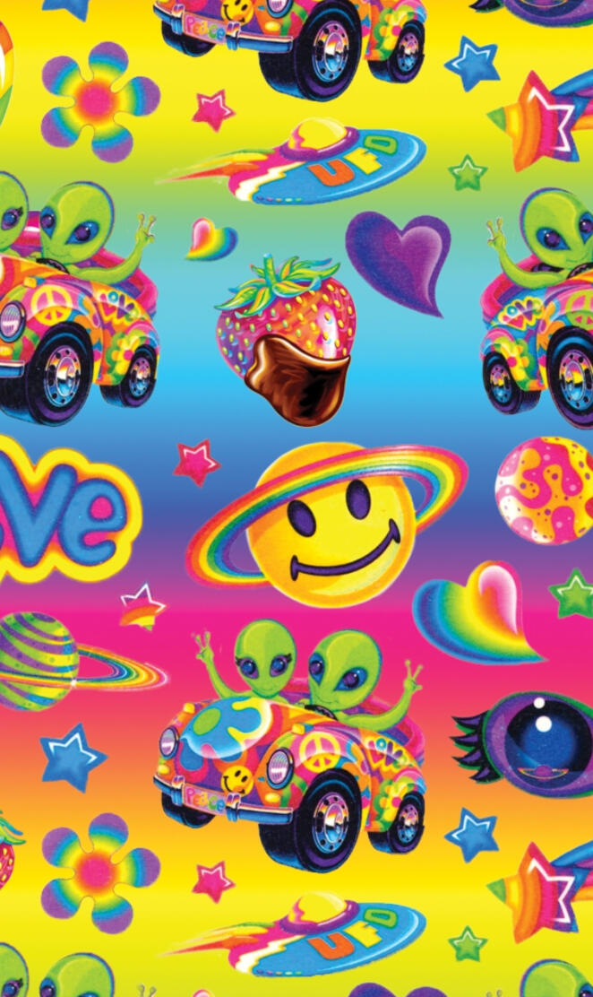 Lisa Frank collage
