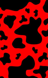Red Giraffe Print