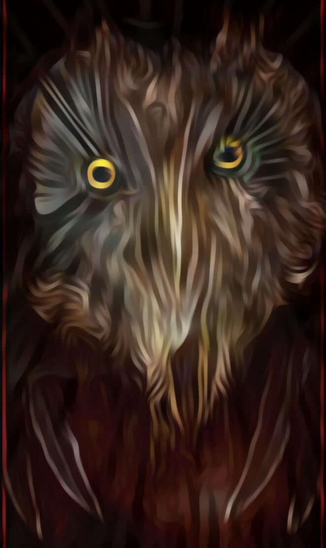 Oil Owl Abstracted