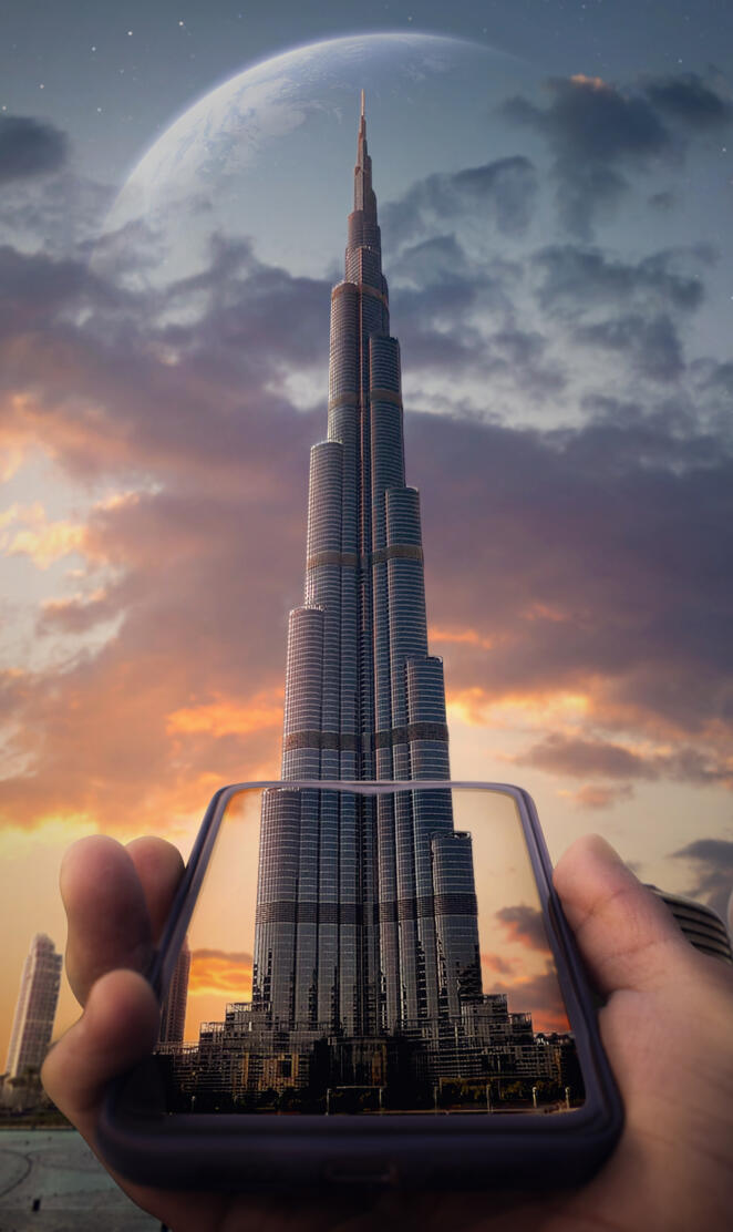BurjKhalifa Screen Pop