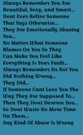 Emotional Abuse