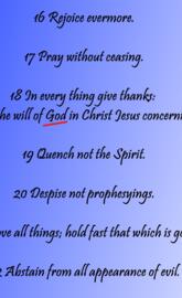 Pray without ceasing