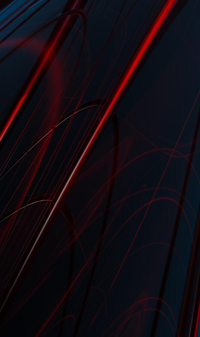 Red Abstract Lines