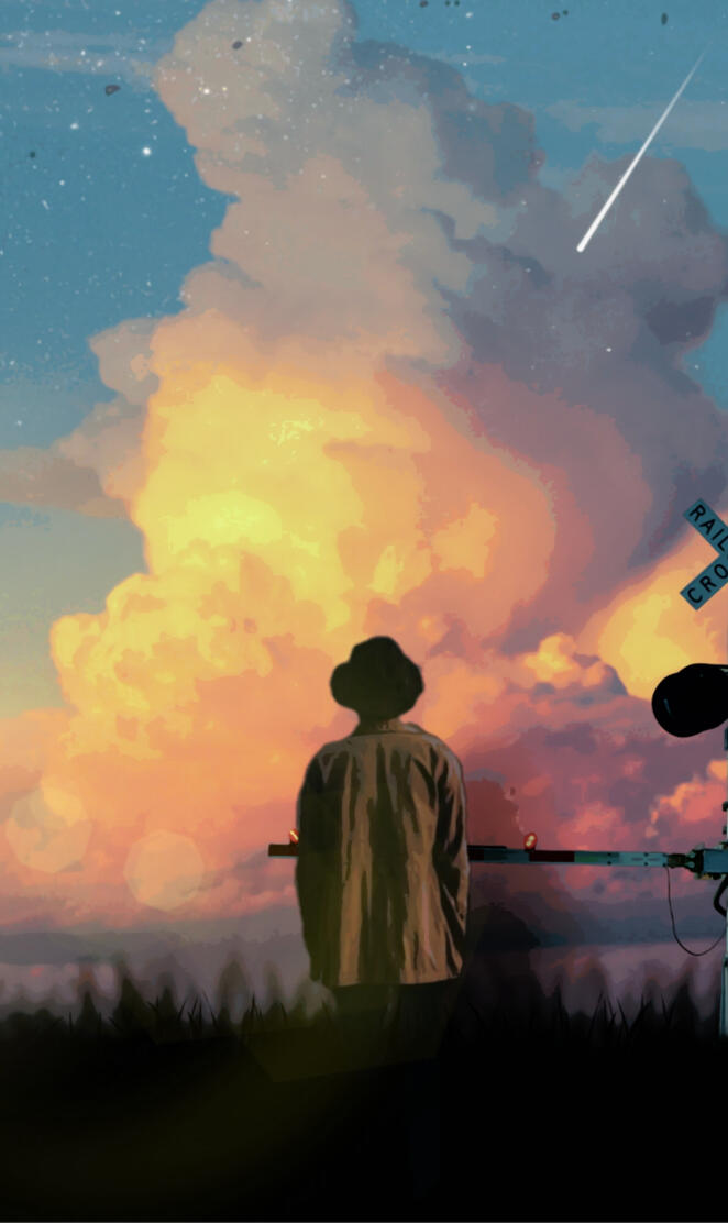 contemplate the sky