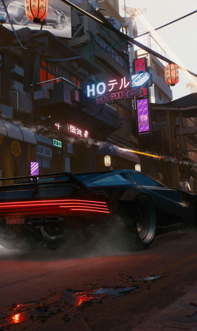 Cyberpunk 2077-Car