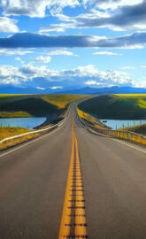 Unique scenary Alberta