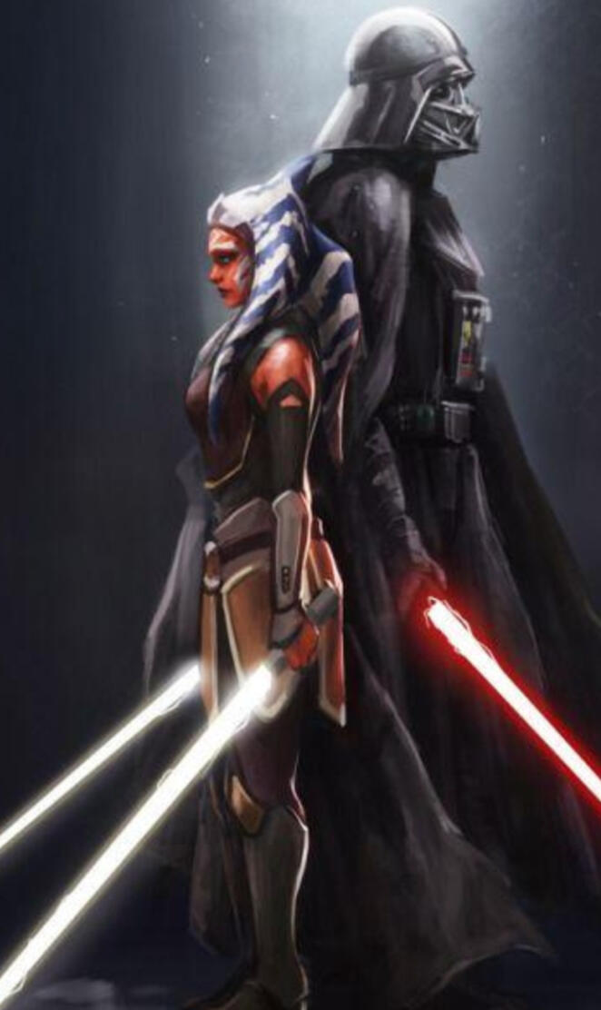 Ahsoka and vader