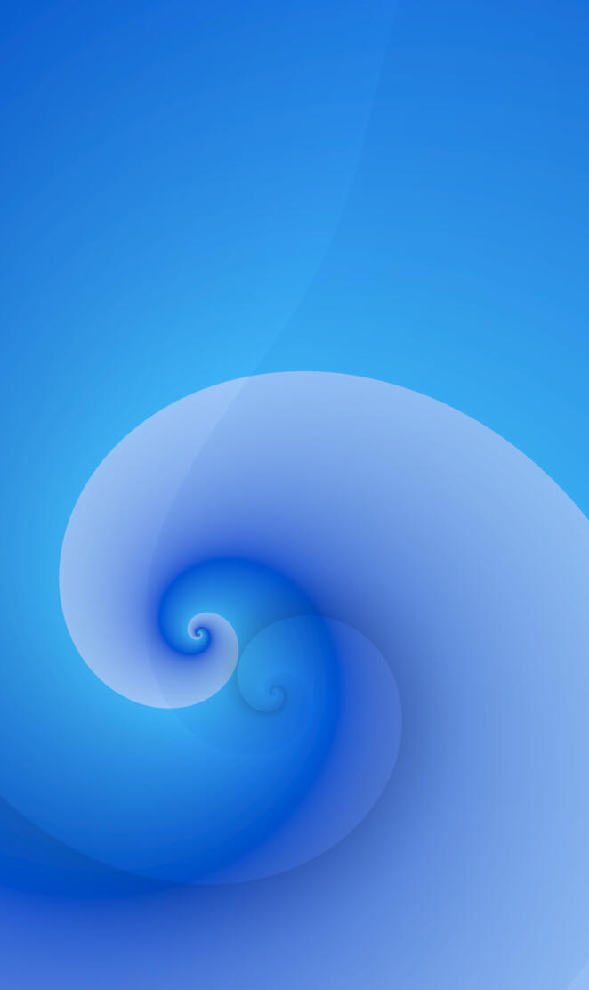 Blue curves
