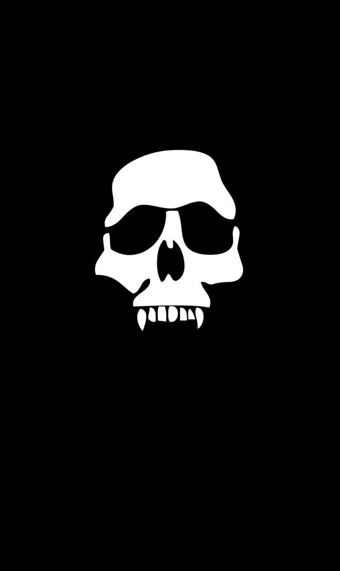 Skull wallpaper 4k
