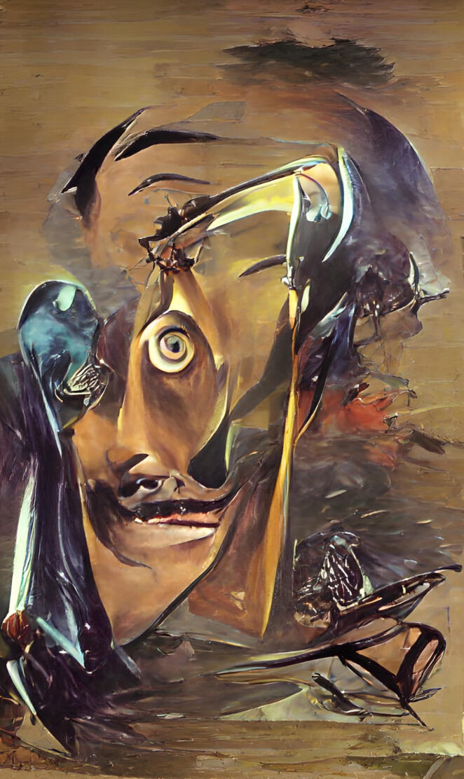 Dali selfie