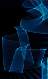 Abstract Blue