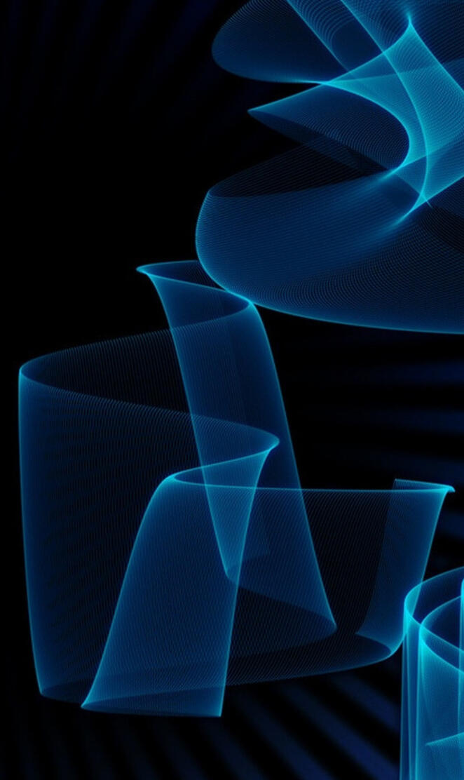 Abstract Blue