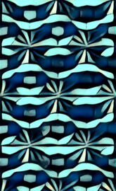 Abstract Blue V01