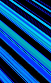Neon blue stripe