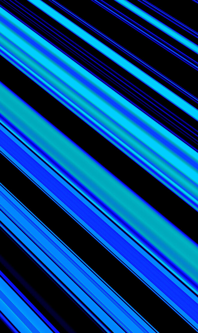 Neon blue stripe