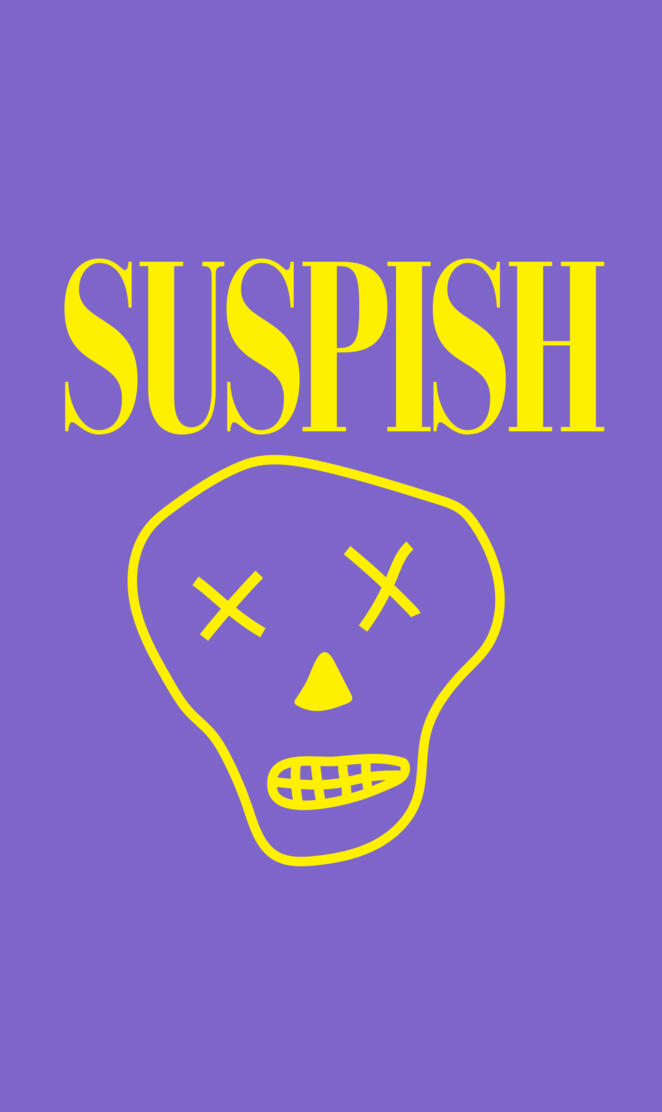 Suspish-skull purple