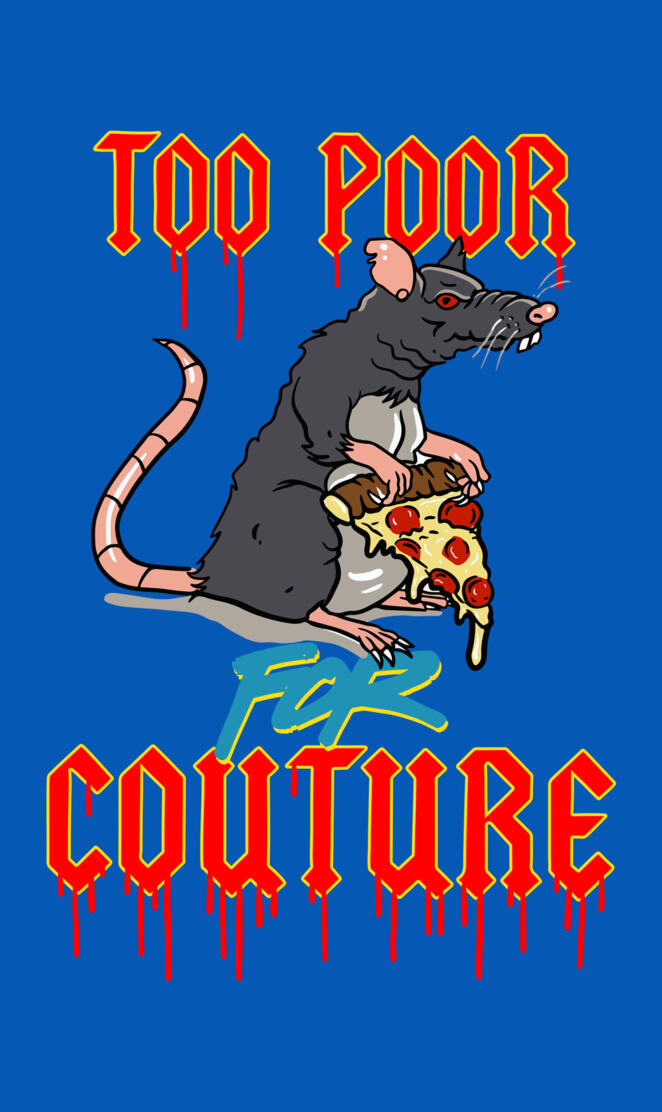 Too poor for couture