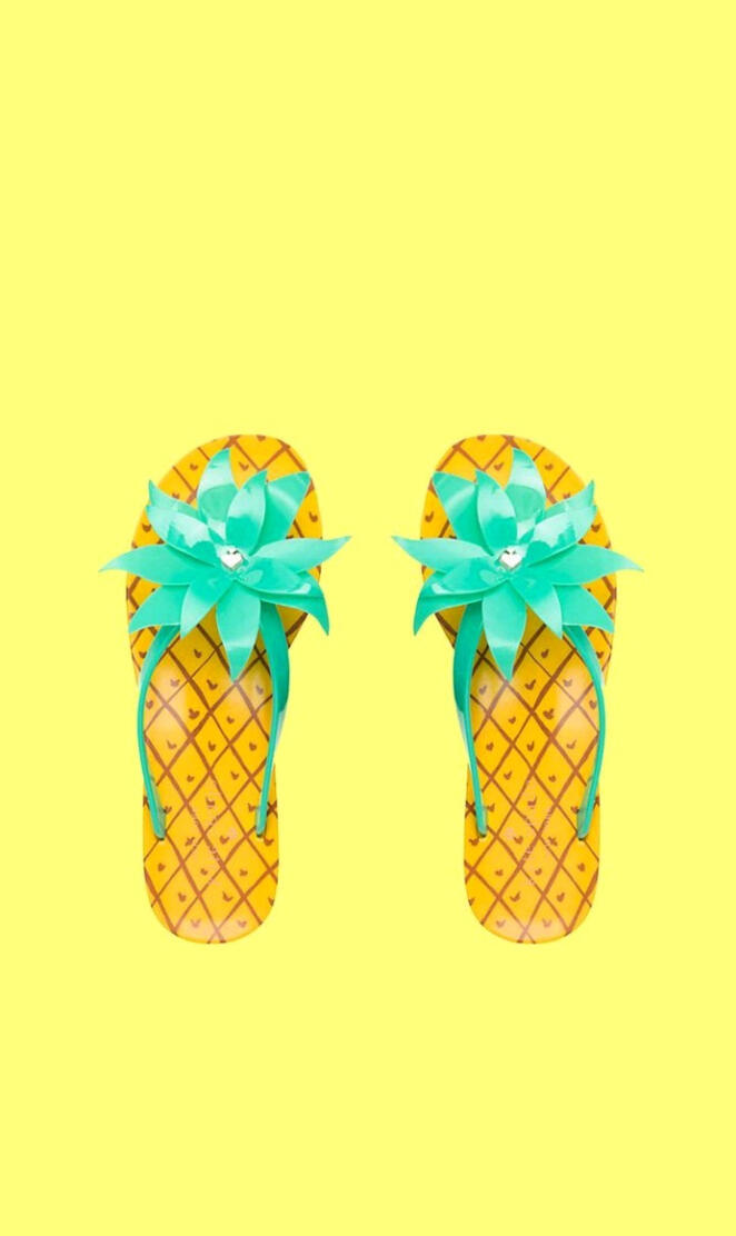 Pineapple sandals