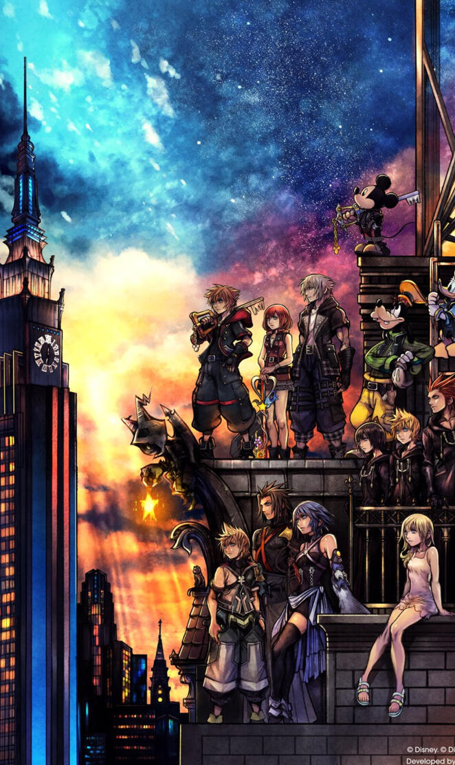 Kingdom Hearts 3 Art