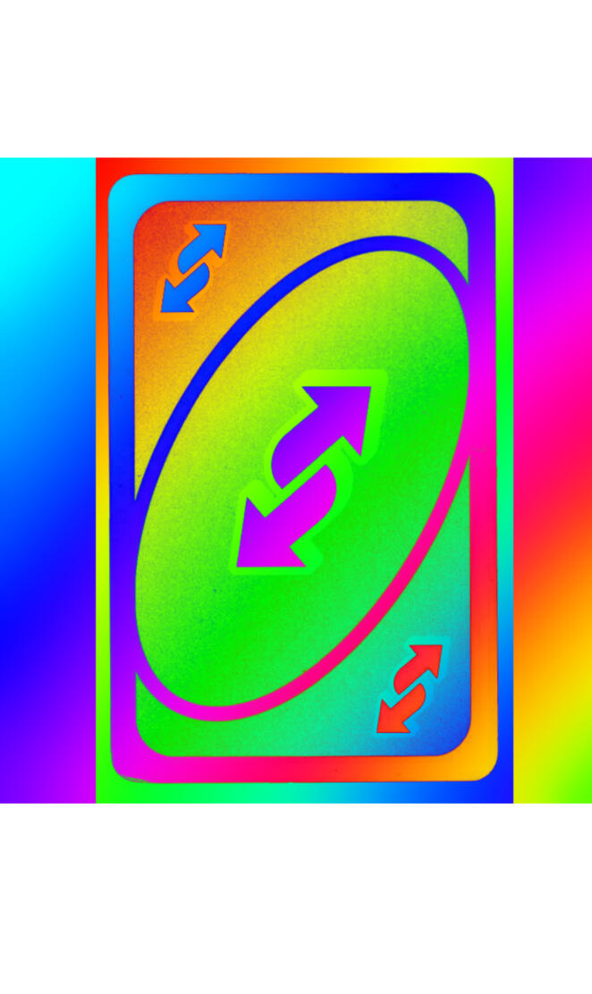 Uno reverse raindbow