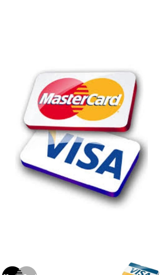 Visa and mastercard