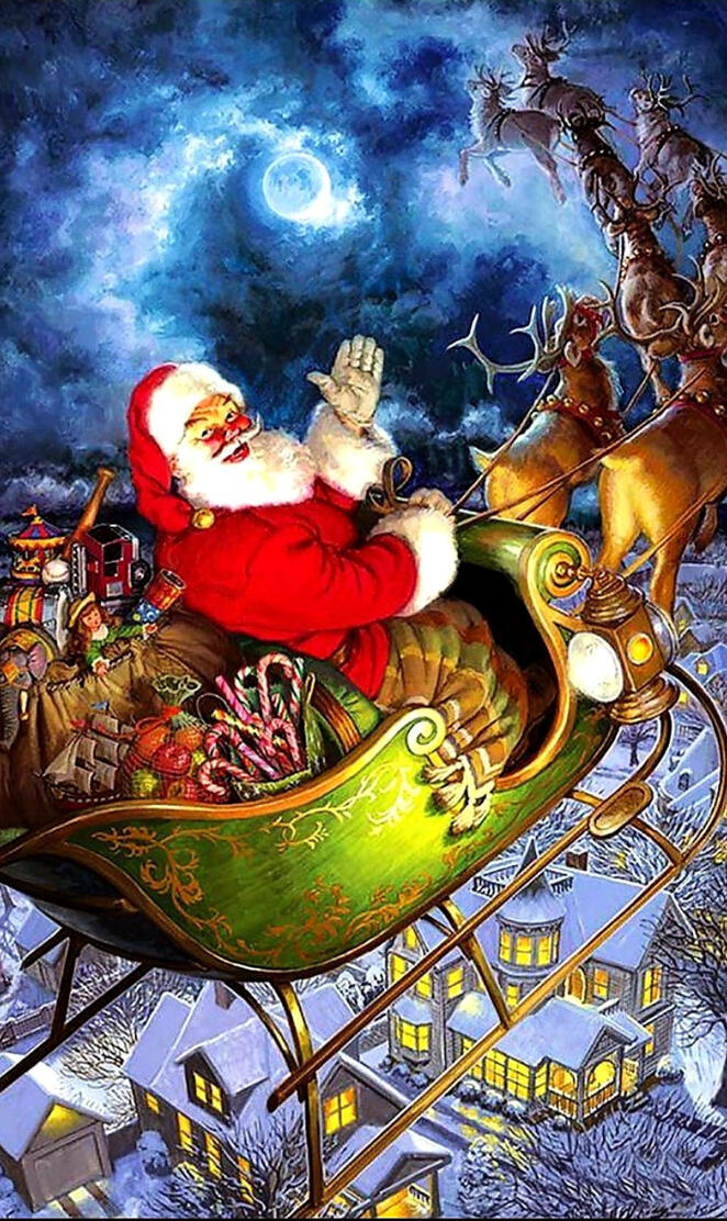 Santa sleigh