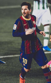 Messi celebration
